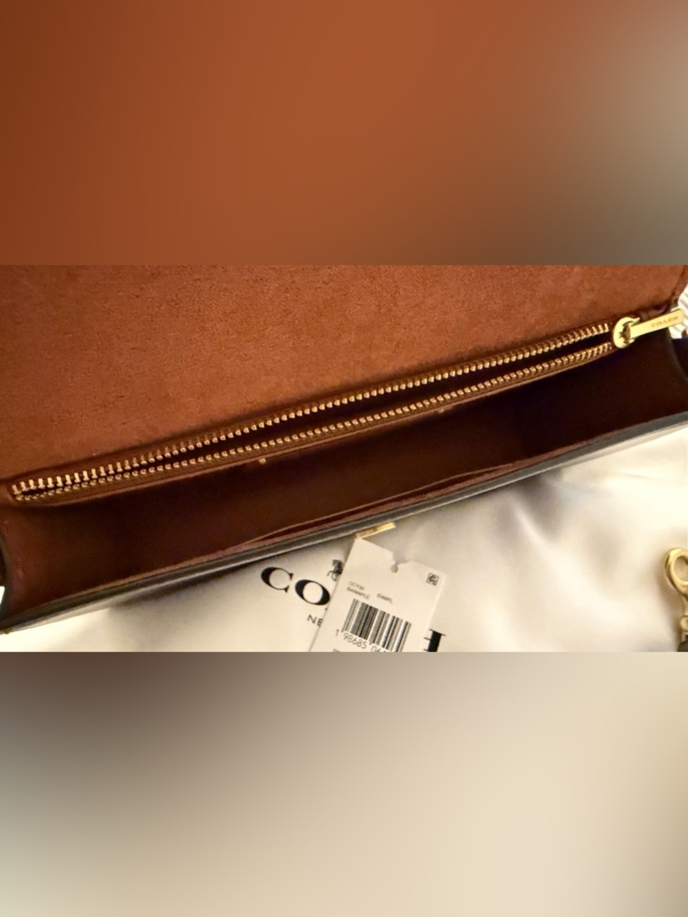 EUC - Coach Elora Leather Top Handle Crossbody – Maple - Picture 3 of 6